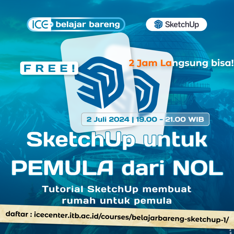 Belajar Bareng : Basic 3D with SketchUp