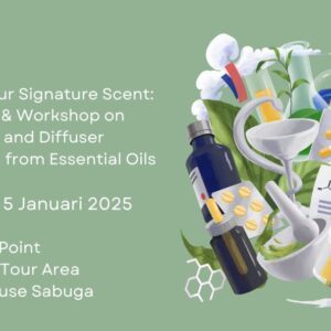 SF: Craft Your Signature Scent: Seminar & Workshop on Perfume and Diffuser Creation from Essential Oils