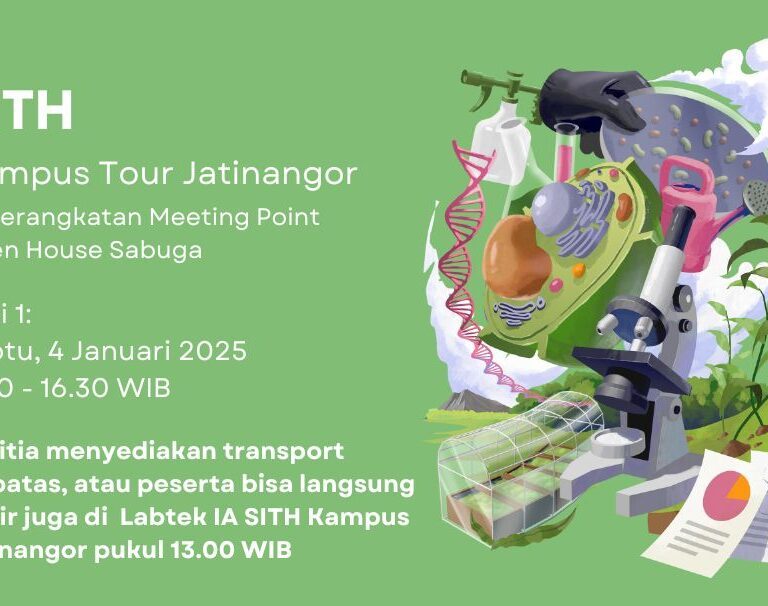 SITH: Campus Tour Jatinangor 4 Januari 2025 Sesi 1