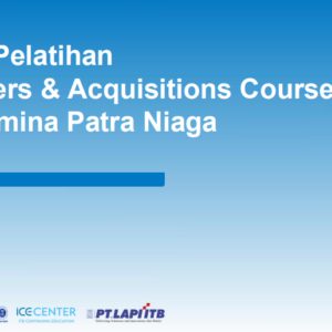 Pelatihan Mergers & Acquisitions Course Pertamina Patra Niaga