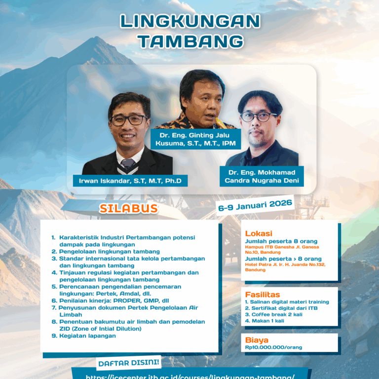 Public Training: Lingkungan Tambang