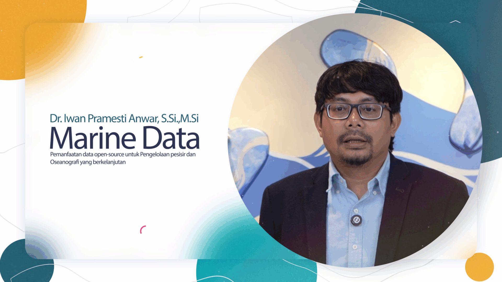 ICE Masterclass: PESONA (Pemanfaatan data open‐source untuk Pengelolaan pesisir dan Oseanografi yang berkelanjutan)