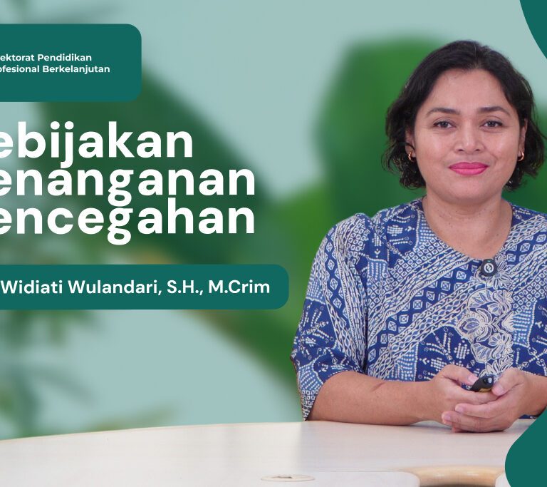 Modul 4: Kebijakan Penanganan & Pencegahan Kekerasan