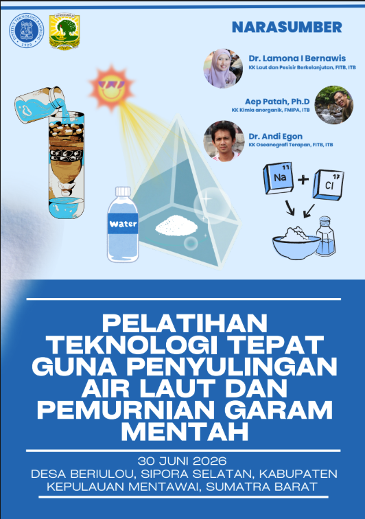 Terlindungi: Pelatihan Teknologi Tepat Guna Penyulingan Air Laut Dan Pemurnian Garam Mentah