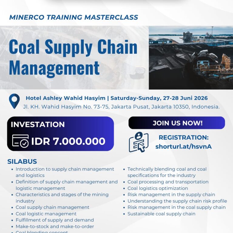 Terlindungi: COAL SUPPLY CHAIN MANAGEMENT