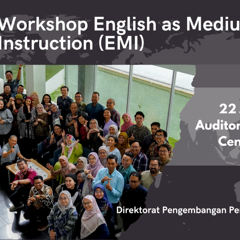 Terlindungi: Workshop English as Medium Instruction (EMI)