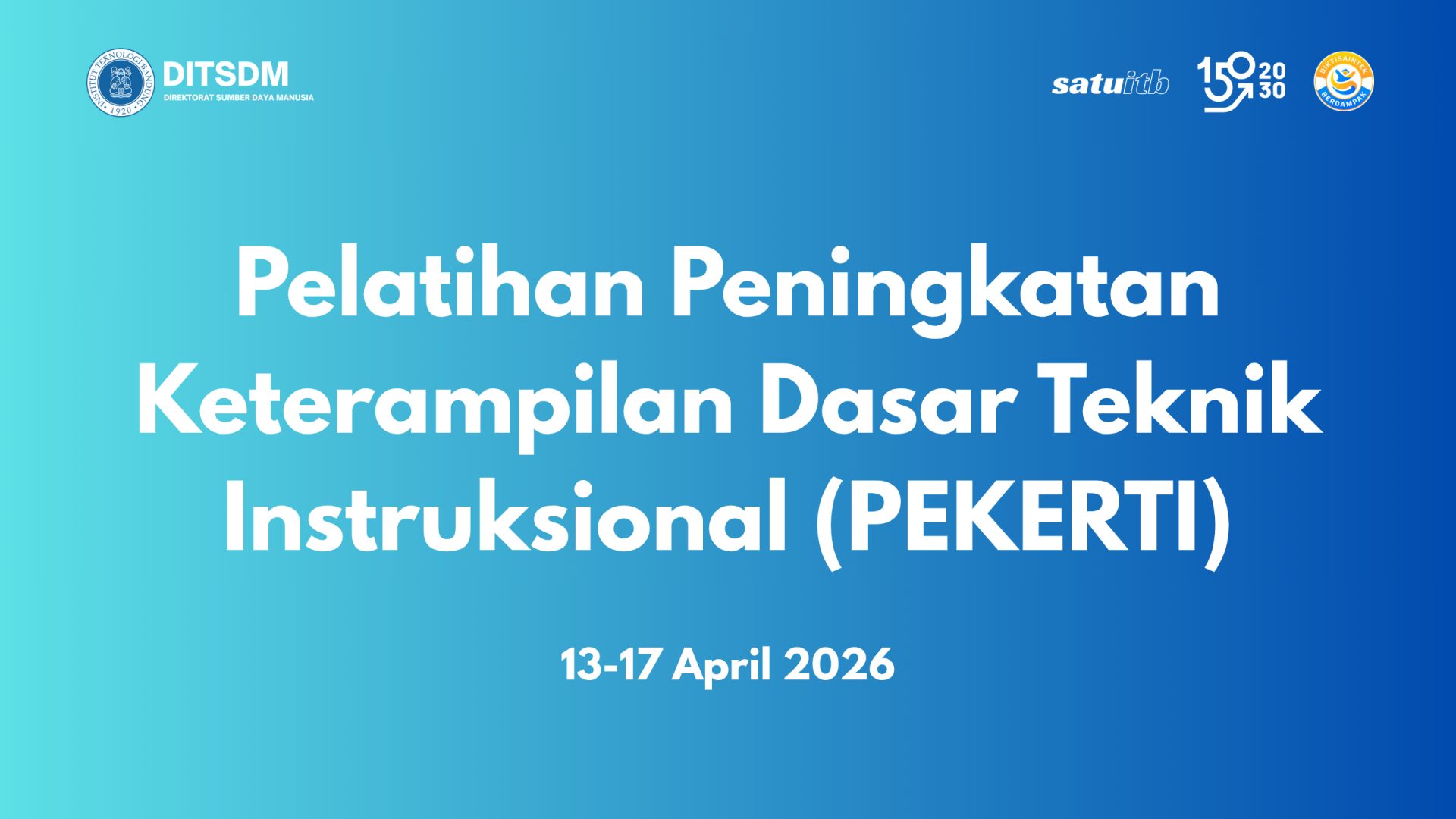 PEKERTI BATCH I 2026