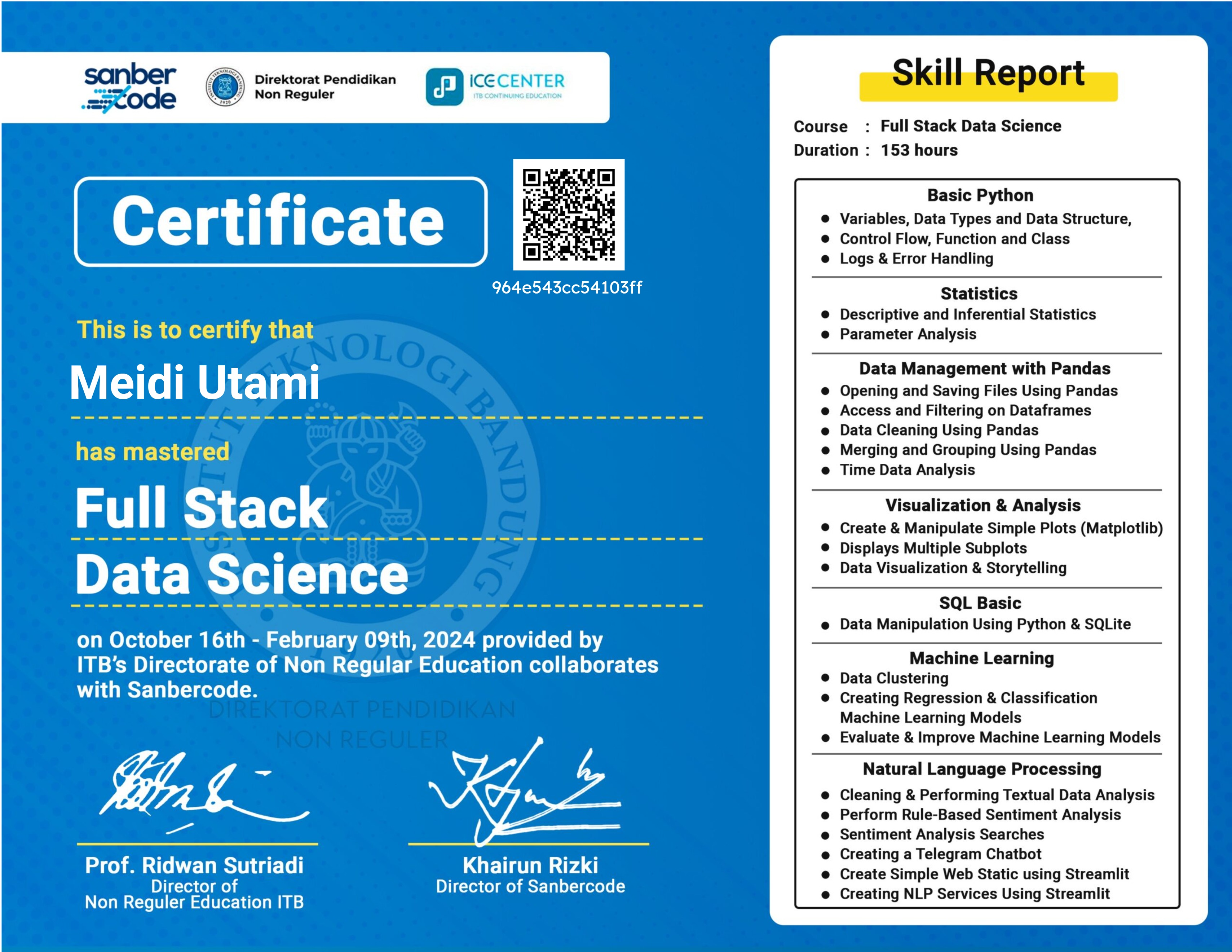 Full Stack Data Science with Python