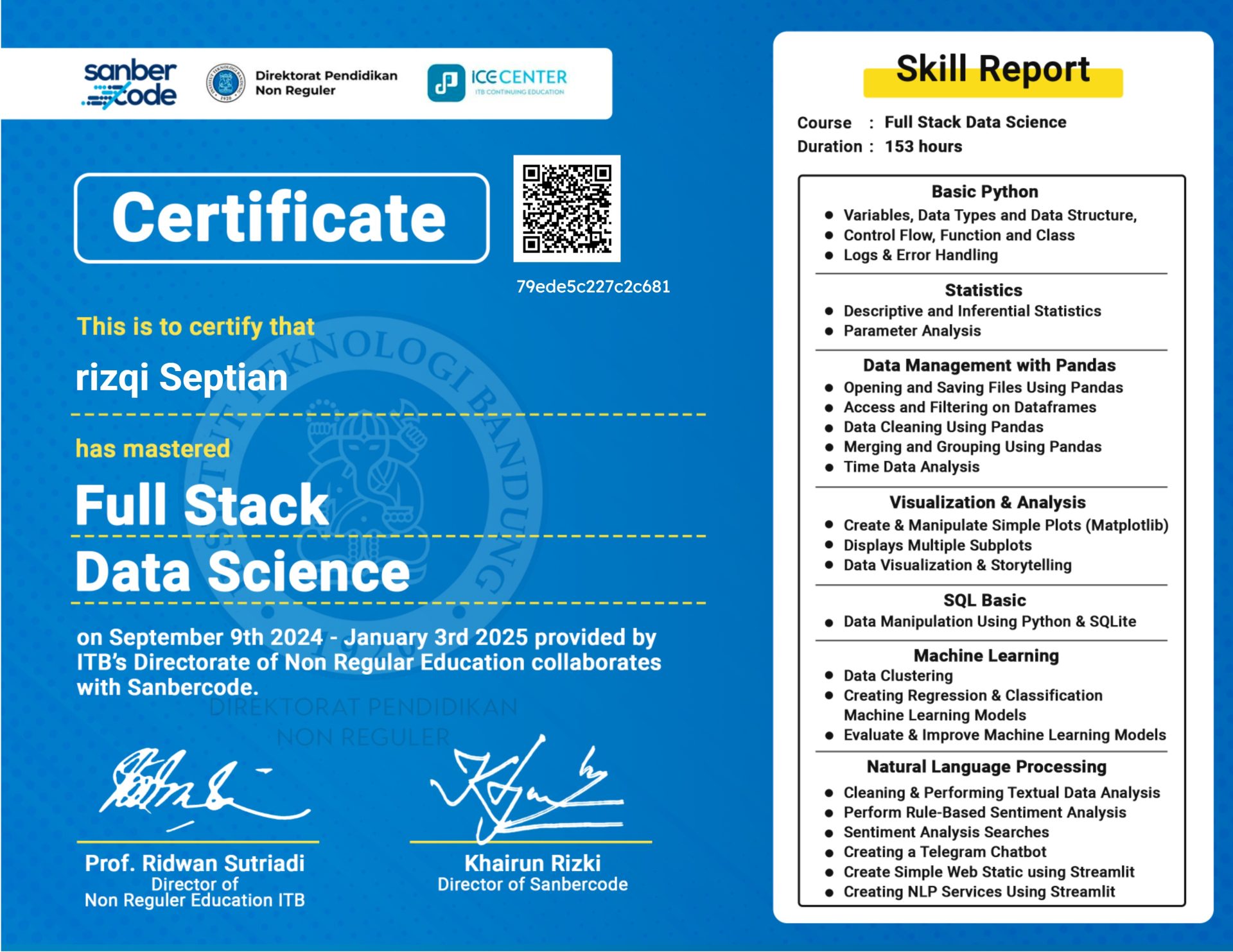 Full Stack Data Science with Python Batch 4