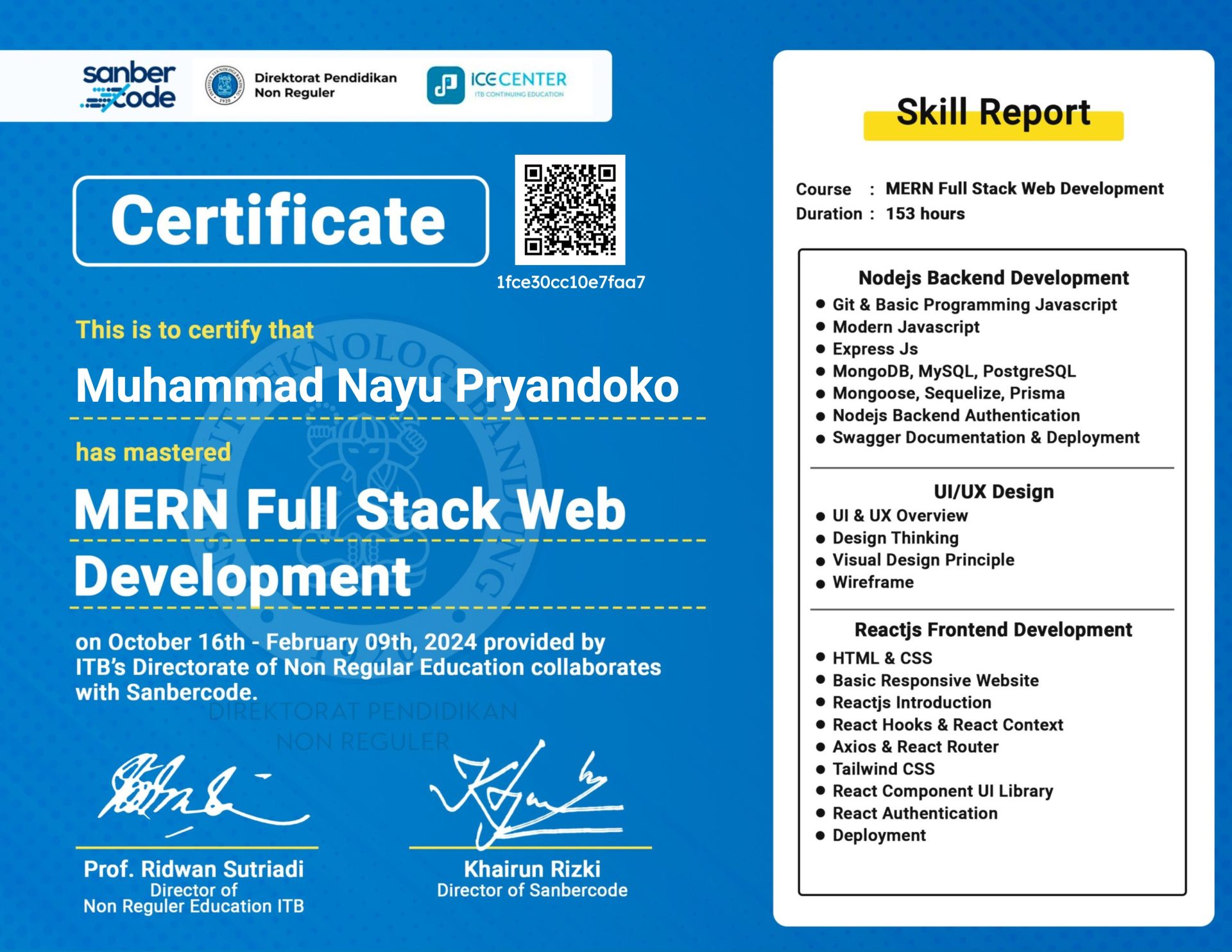 MERN Full Stack Web Development