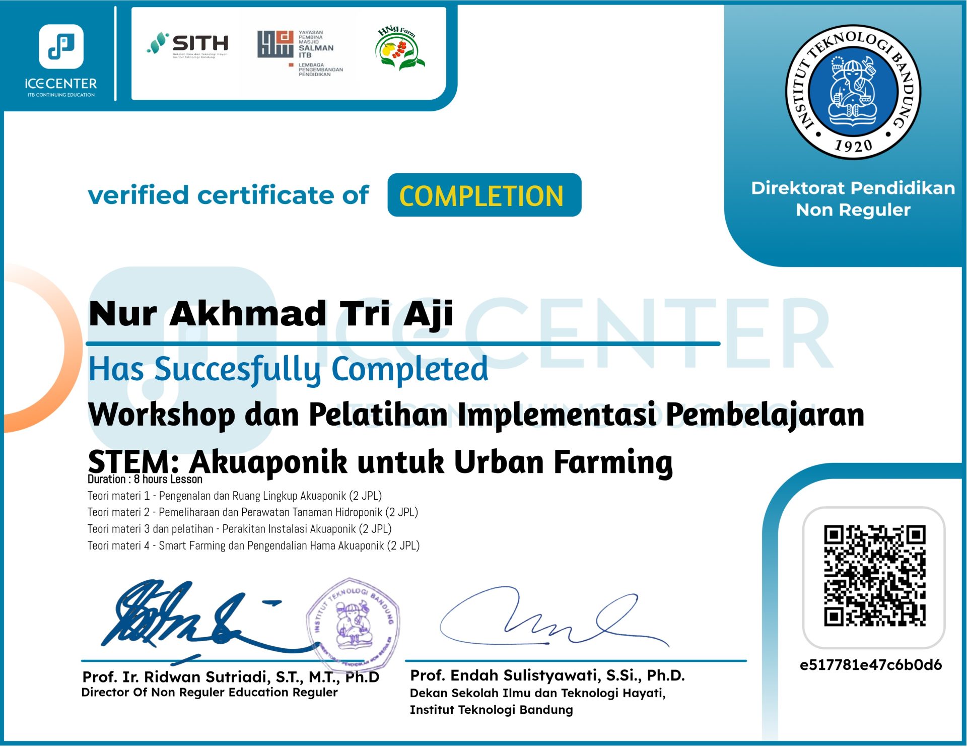Workshop dan Pelatihan Implementasi Pembelajaran STEM: Akuaponik untuk Urban Farming