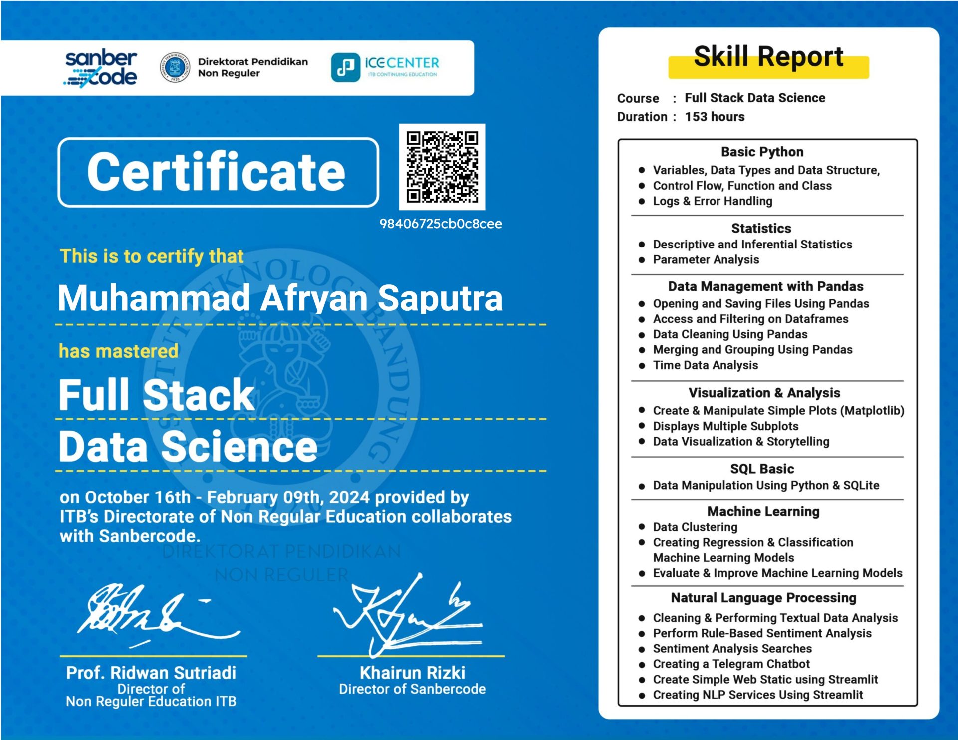 Full Stack Data Science with Python