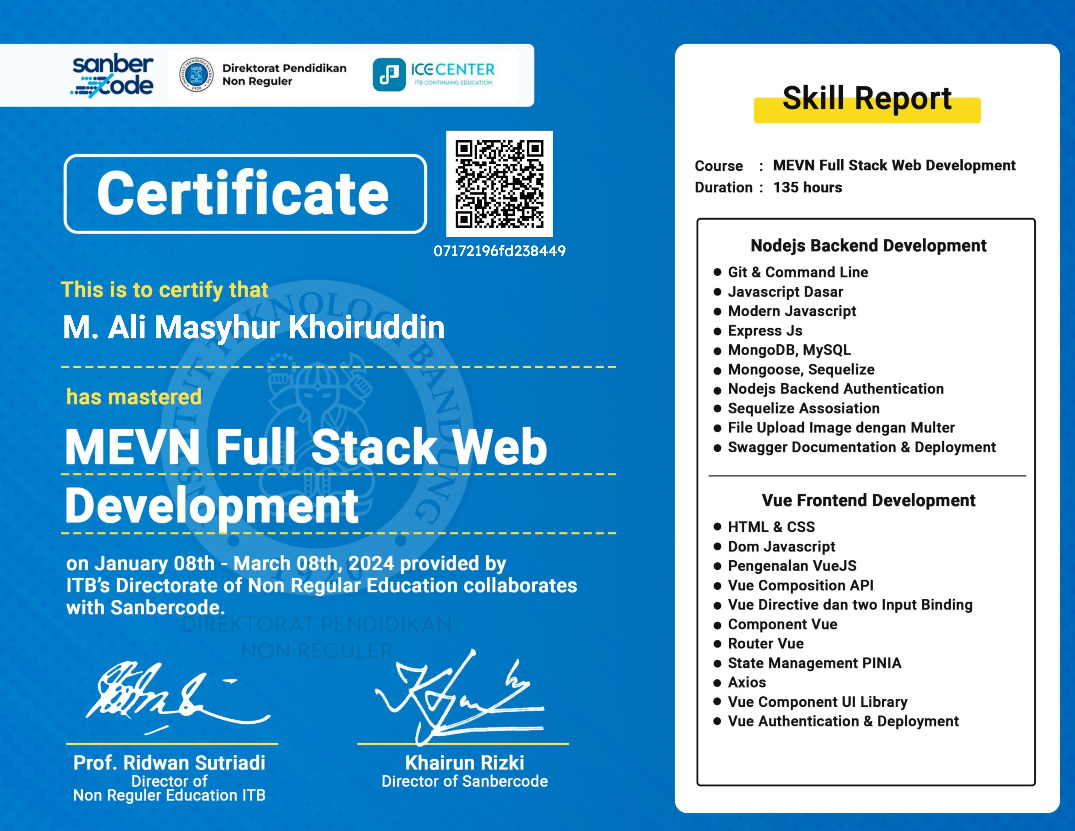 MEVN Full Stack Web Development