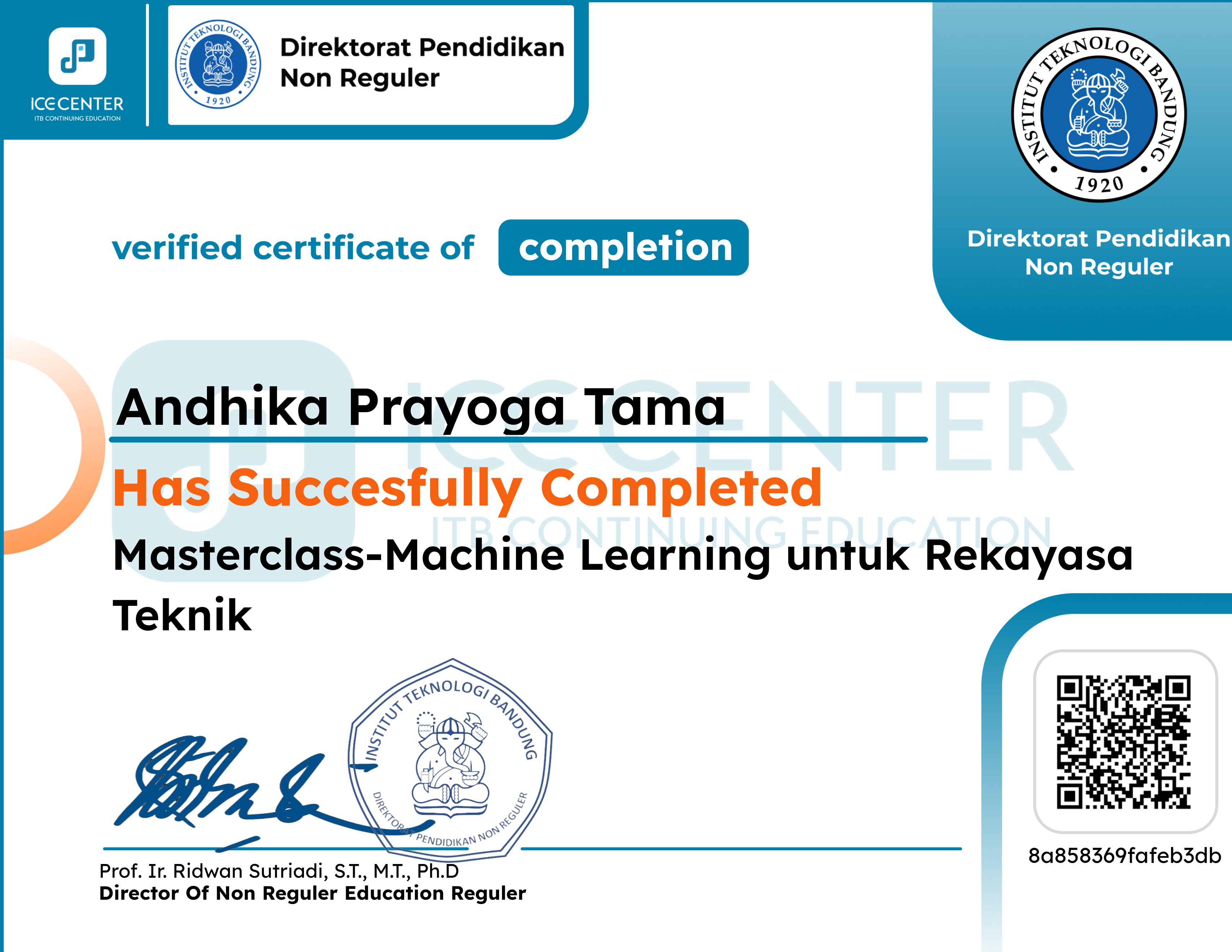 Masterclass-Machine Learning untuk Rekayasa Teknik